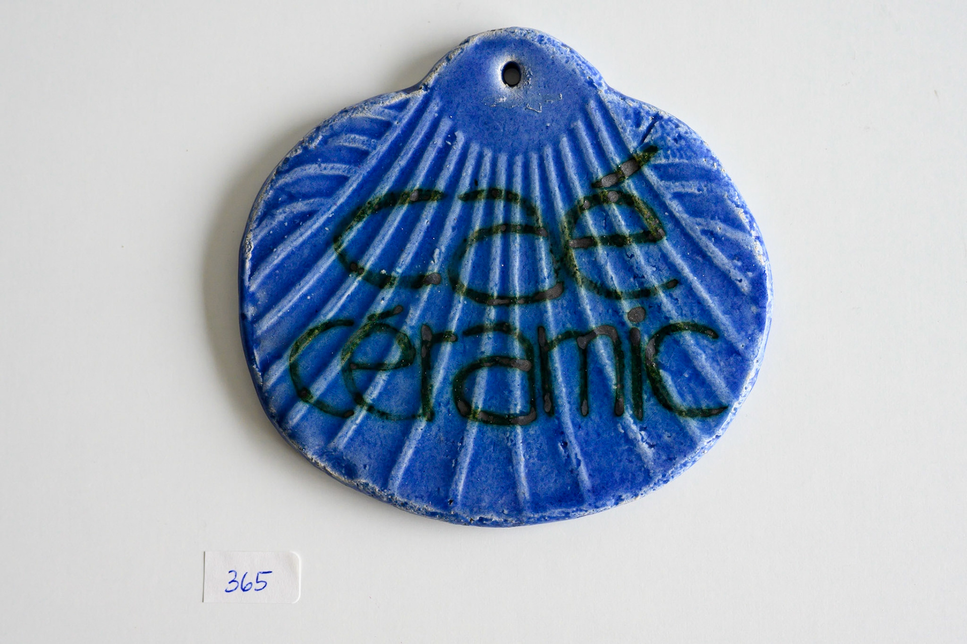 Keramik 365: Schild caé céramic, 11 cm lang
