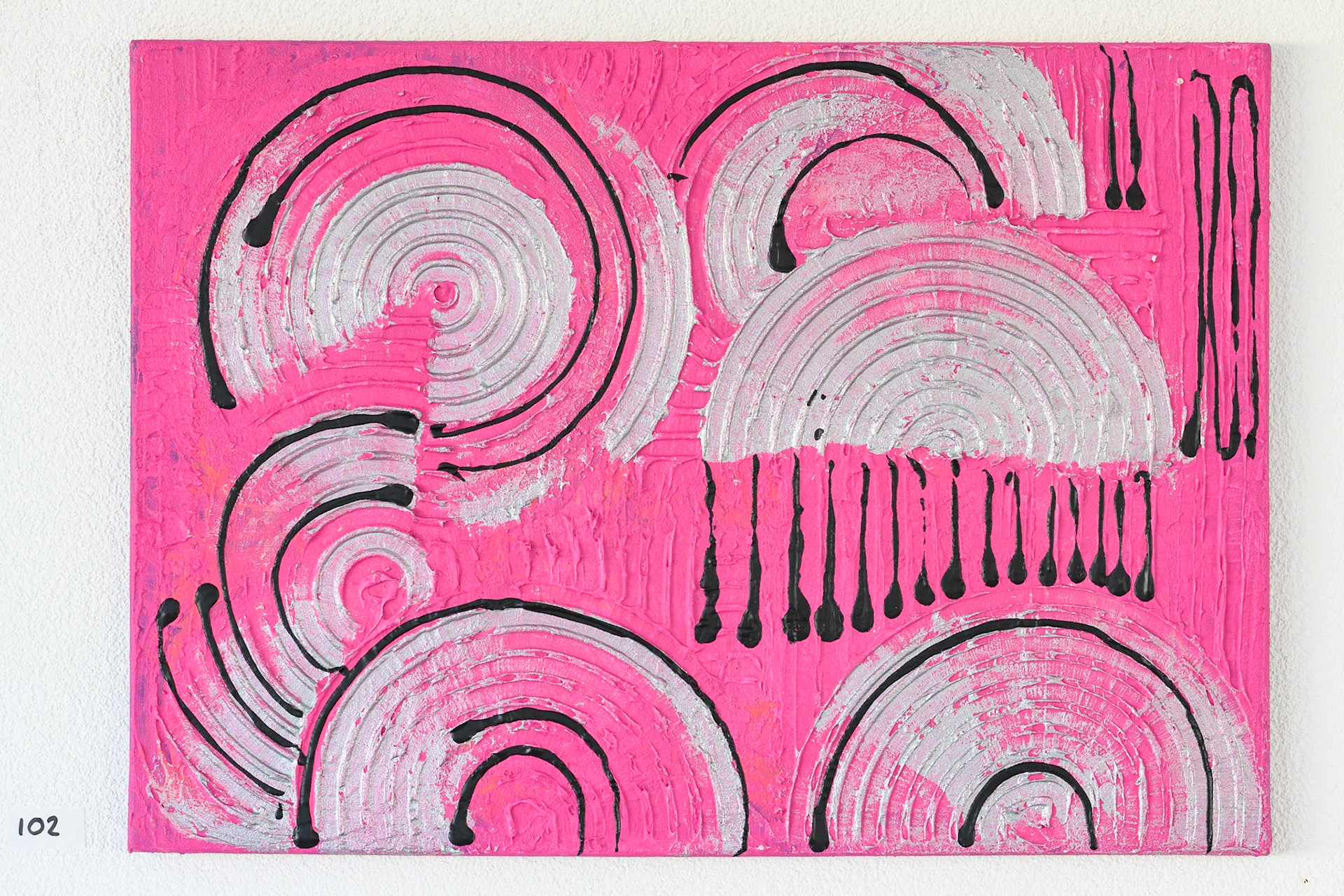 Acryl 102: 70 x 50 cm.
