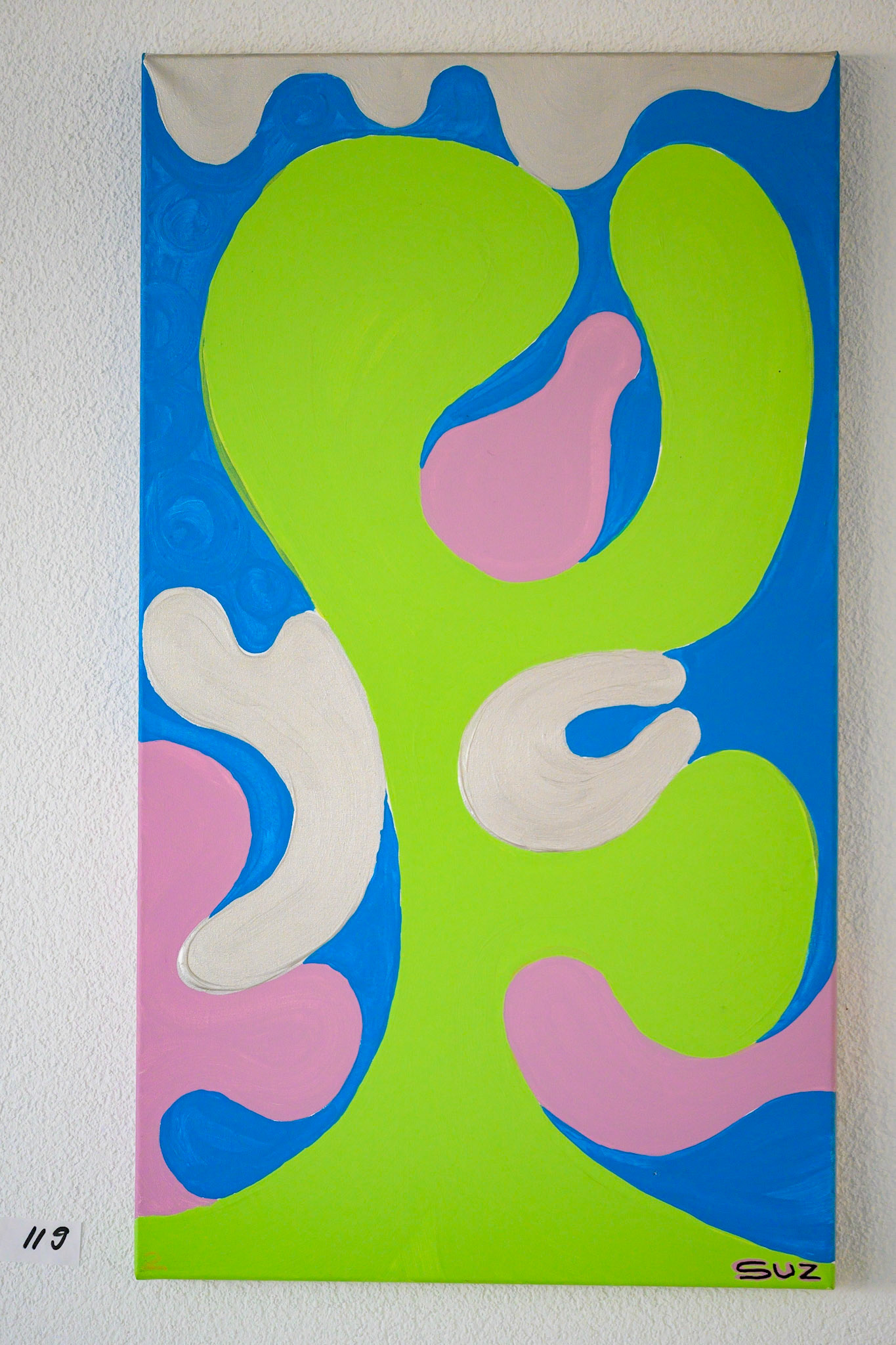 Acryl 119: 40 x 70 cm. VERKAUFT