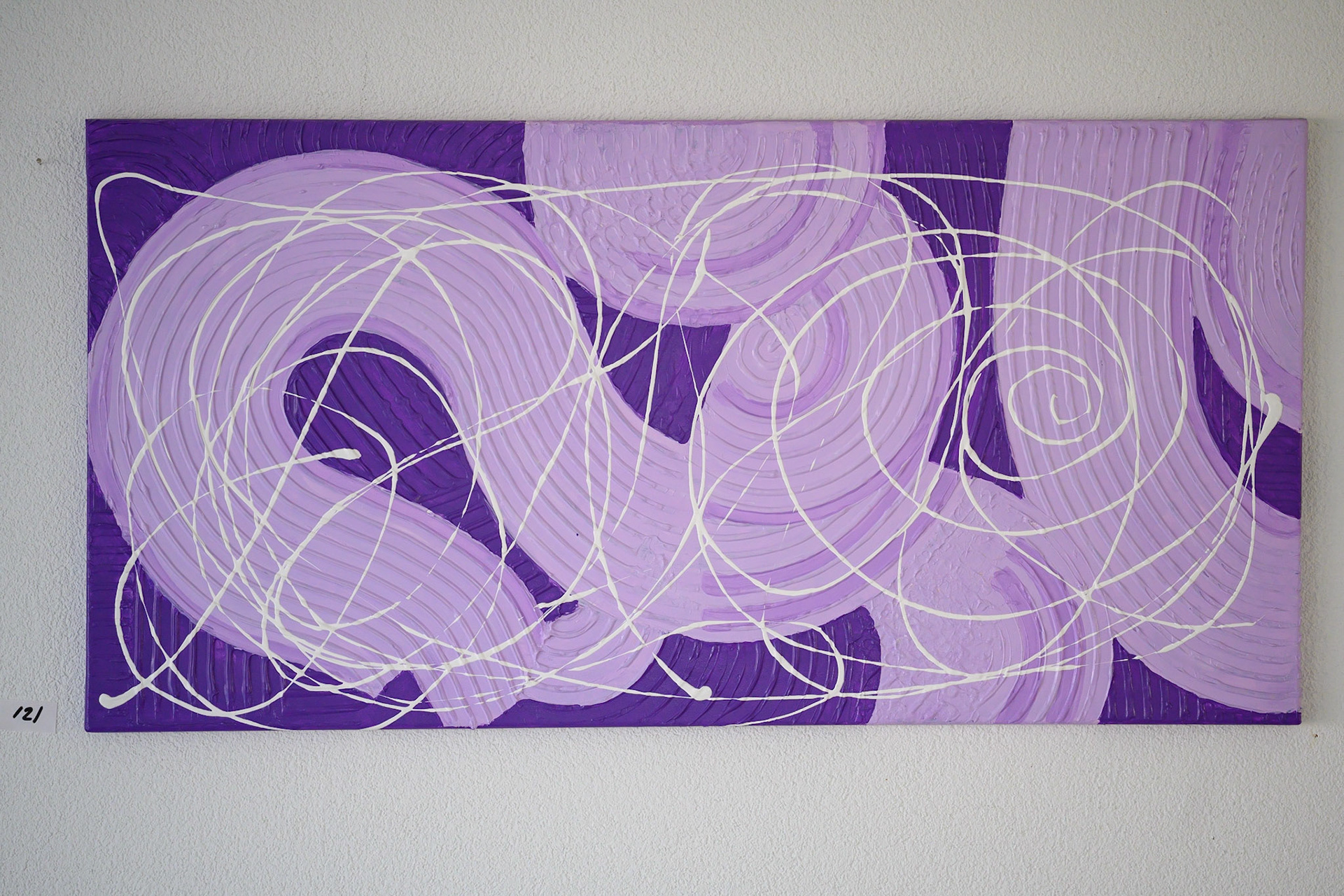 Acryl 121: 100 x 50 cm. VERKAUFT