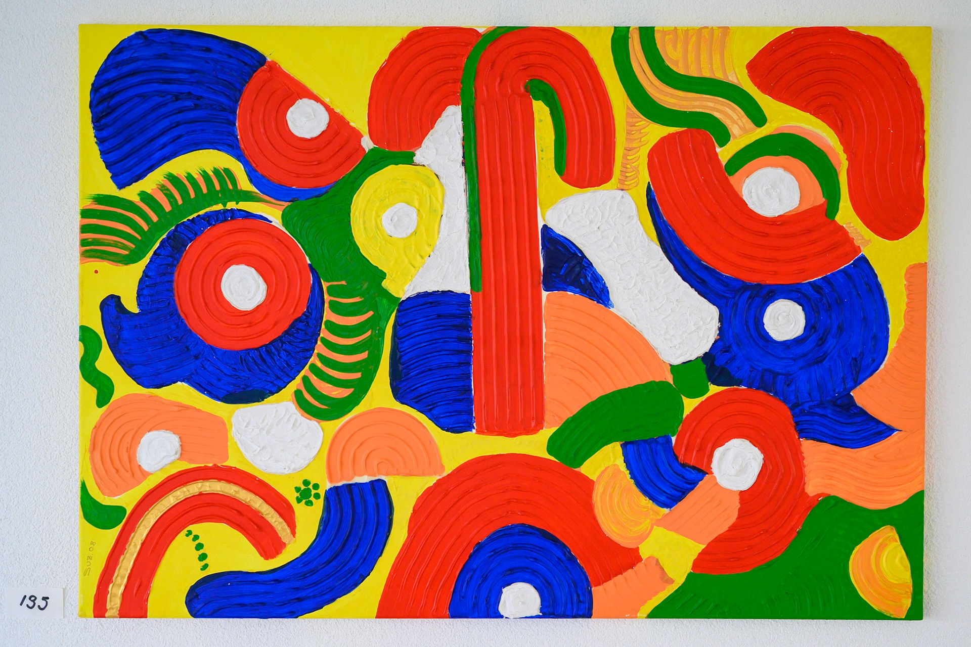 Acryl 135: 100 x 70 cm.