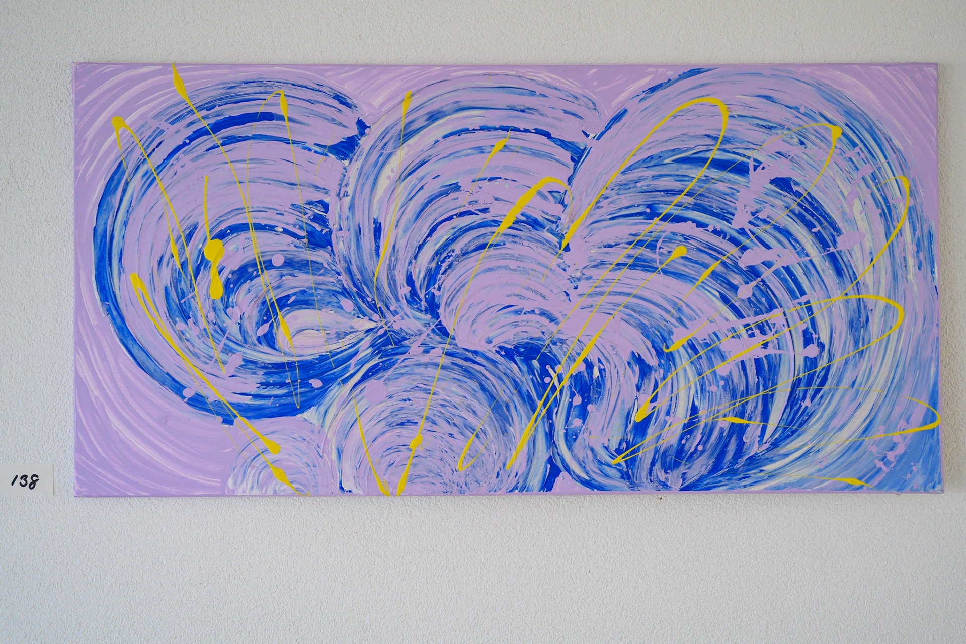 Acryl 138: 100 x 50 cm.  -  VERKAUFT