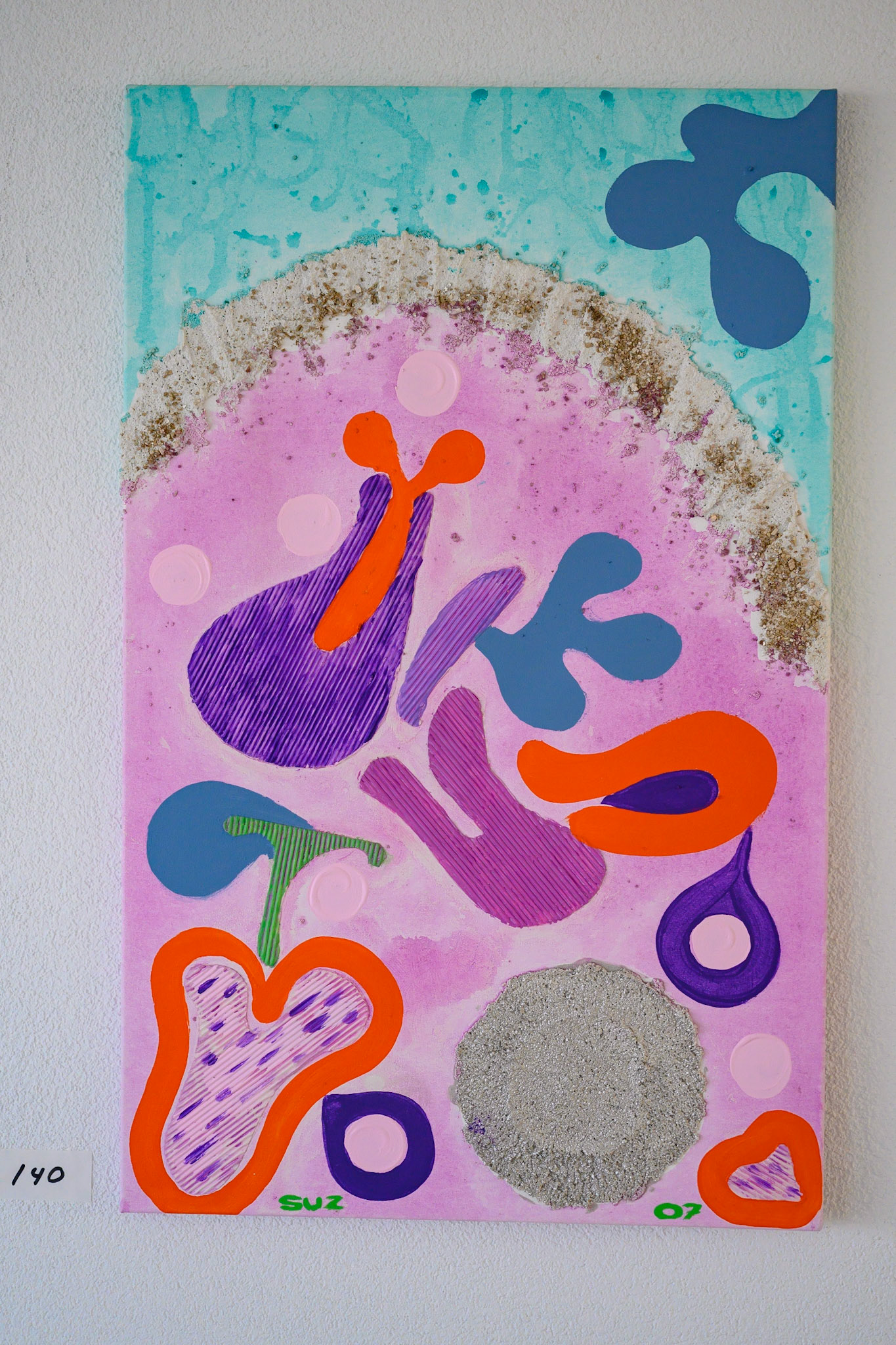 Acryl 140: 50 x 80 cm. VERKAUFT