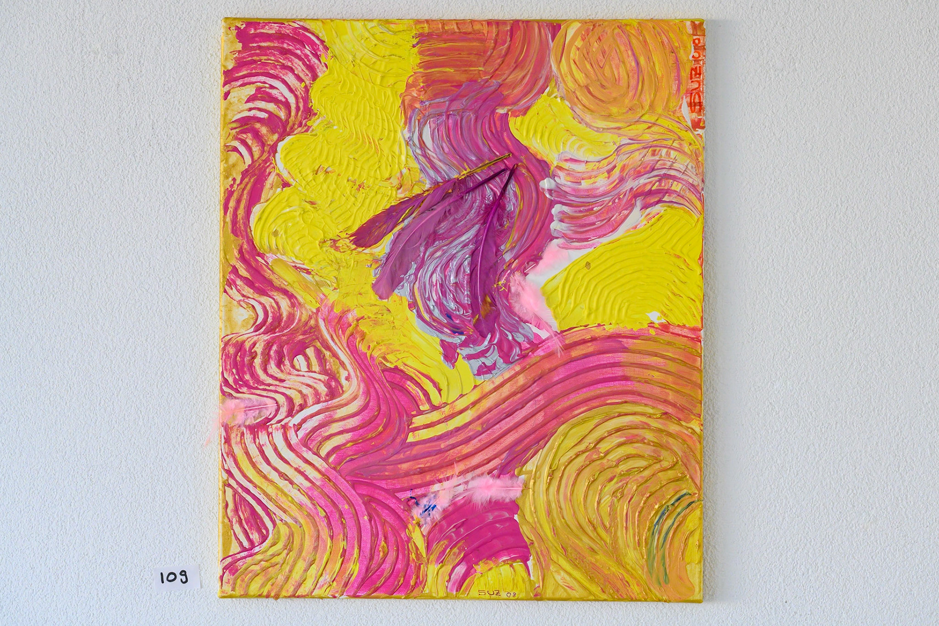 Acryl 109: 50 x 60 cm.