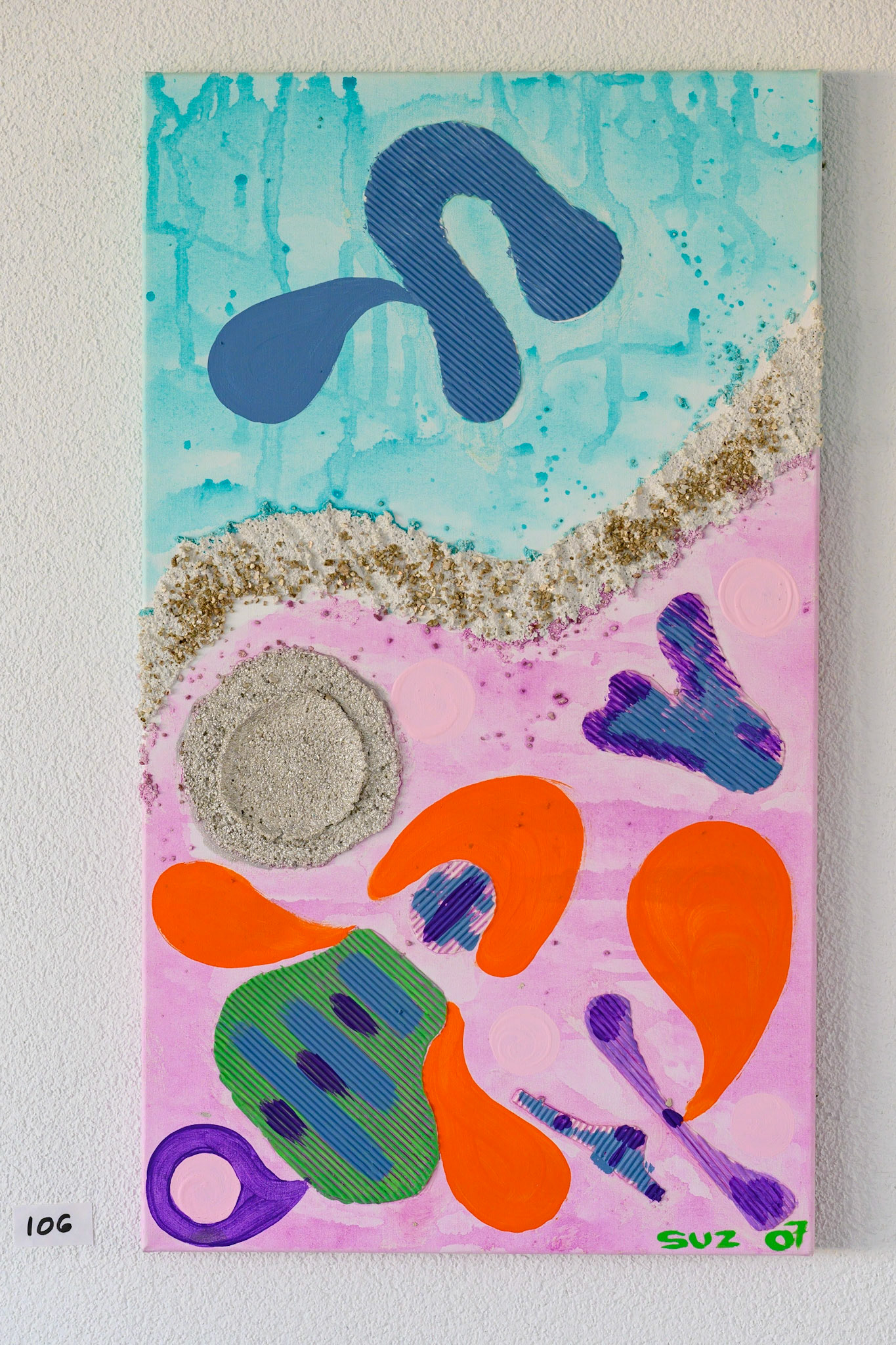 Acryl 106: 40 x 70 cm. VERKAUFT