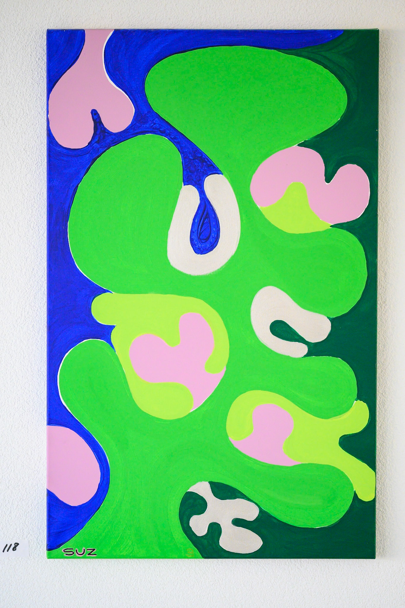Acryl 118: 50 x 80 cm.