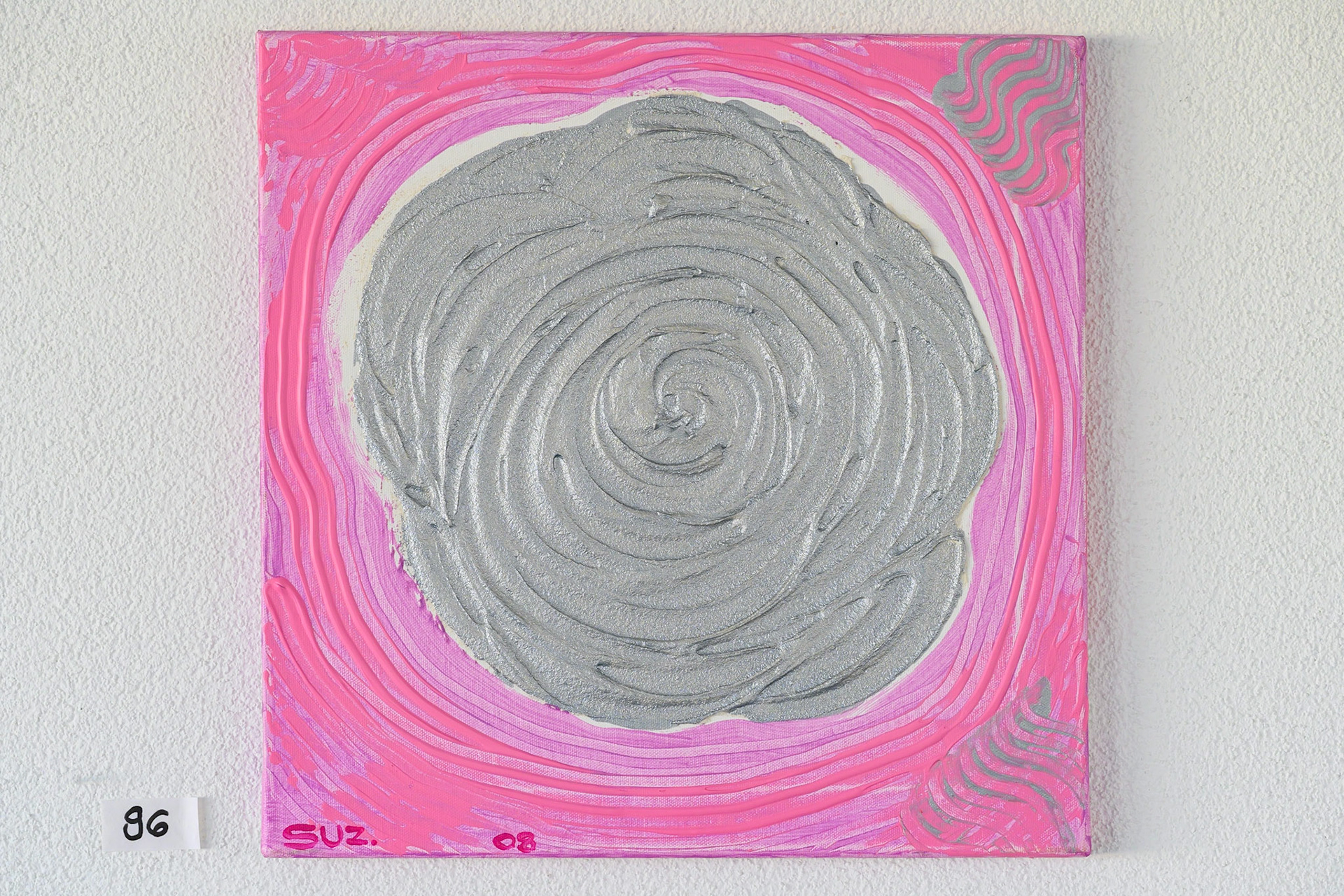 Acryl 96: 40 x 40 cm.