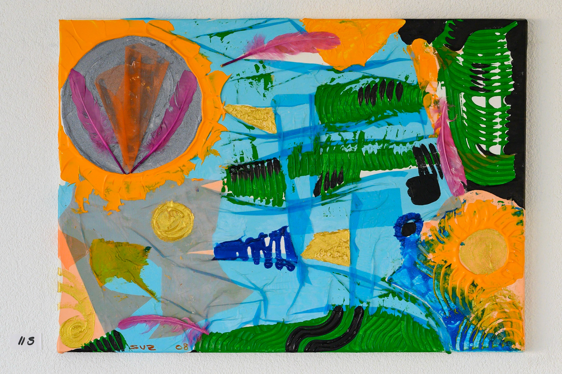 Acryl 115: 70 x 50 cm. - NICHT MEHR VERFÜGBAR