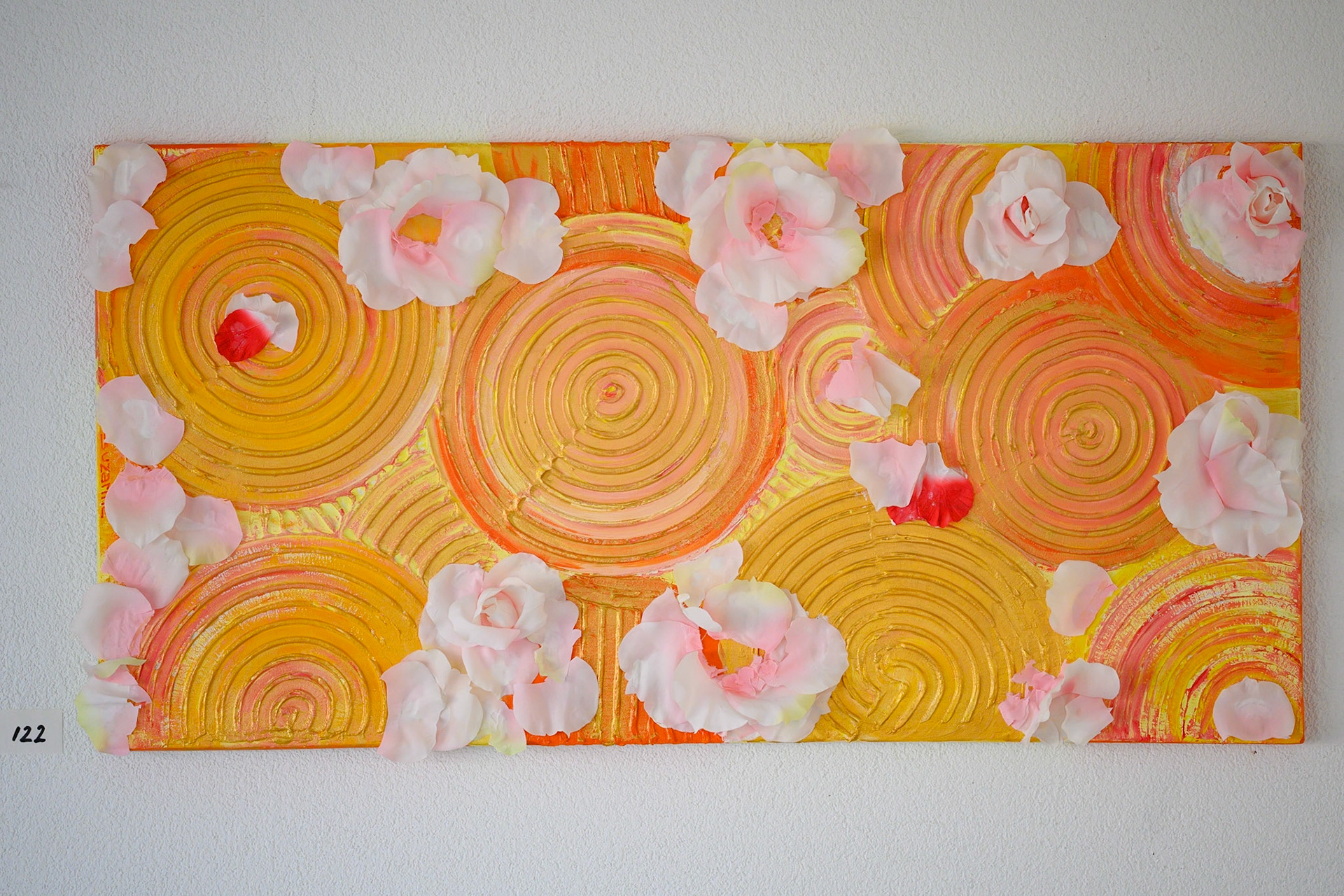 Acryl 122: 100 x 50 cm.