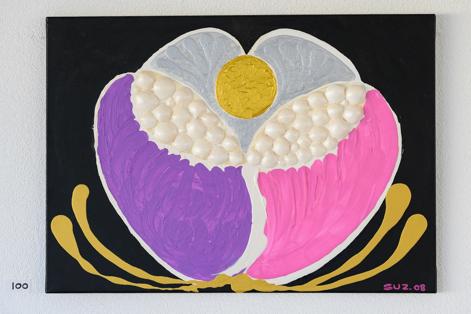 Acryl 100: 70 x 50 cm.