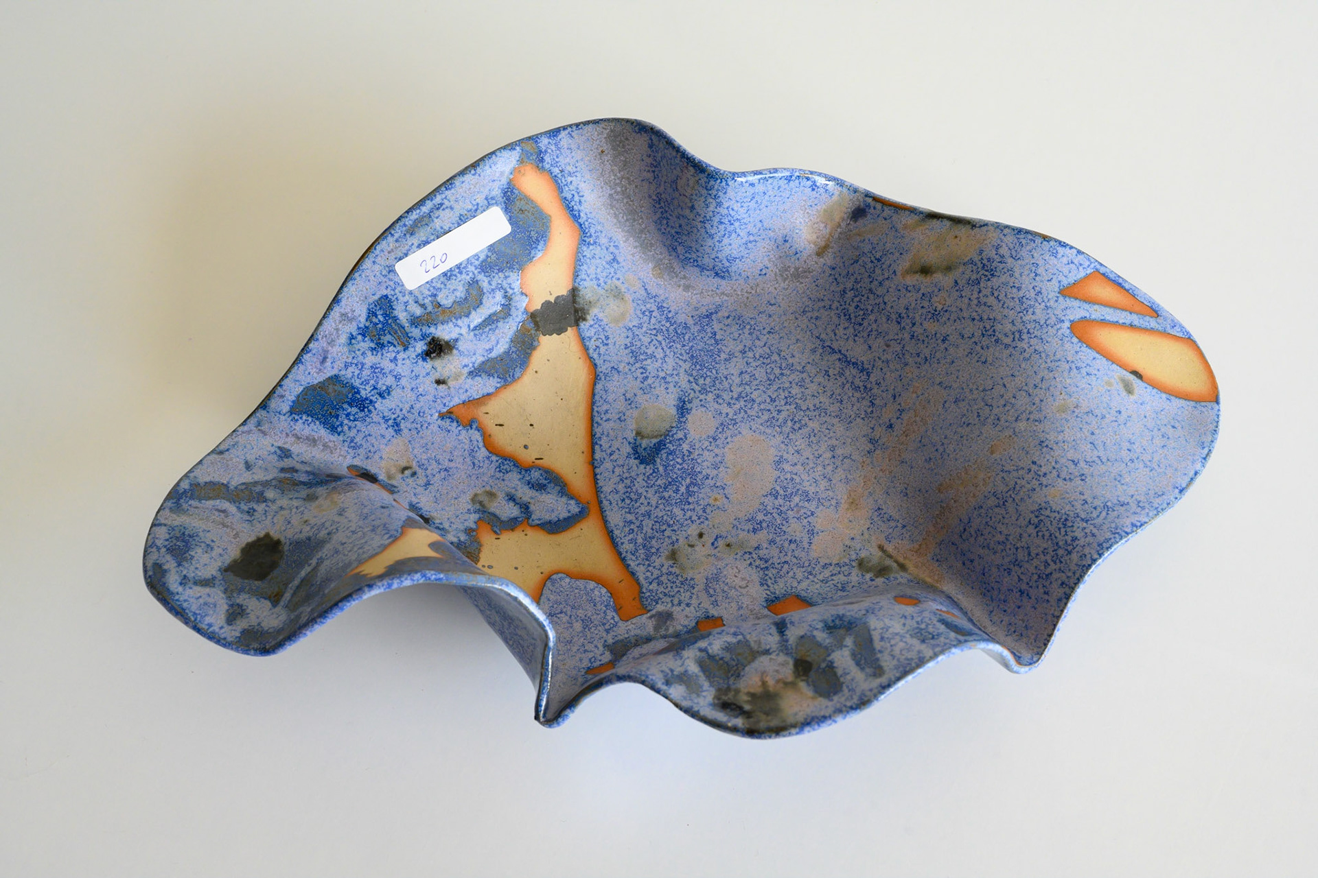 Keramik 220: Schale, 37 cm lang - VERKAUFT