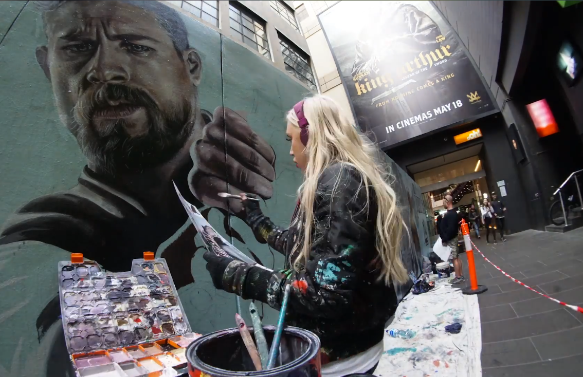 Mural painting