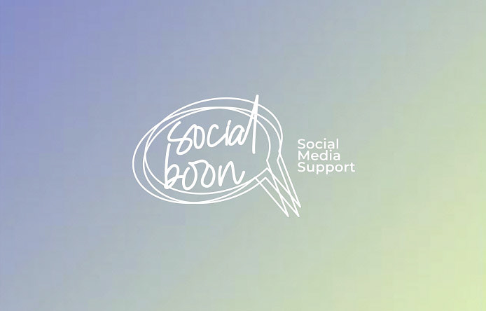 Verspieltes Logo für eine Social Media-Brand 