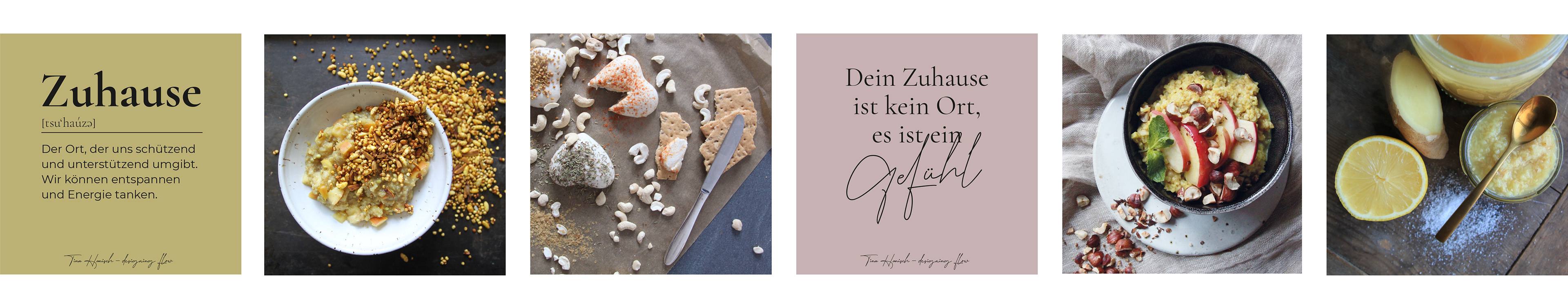 Social Media Feed im einheitlichen visuellen Markenstil