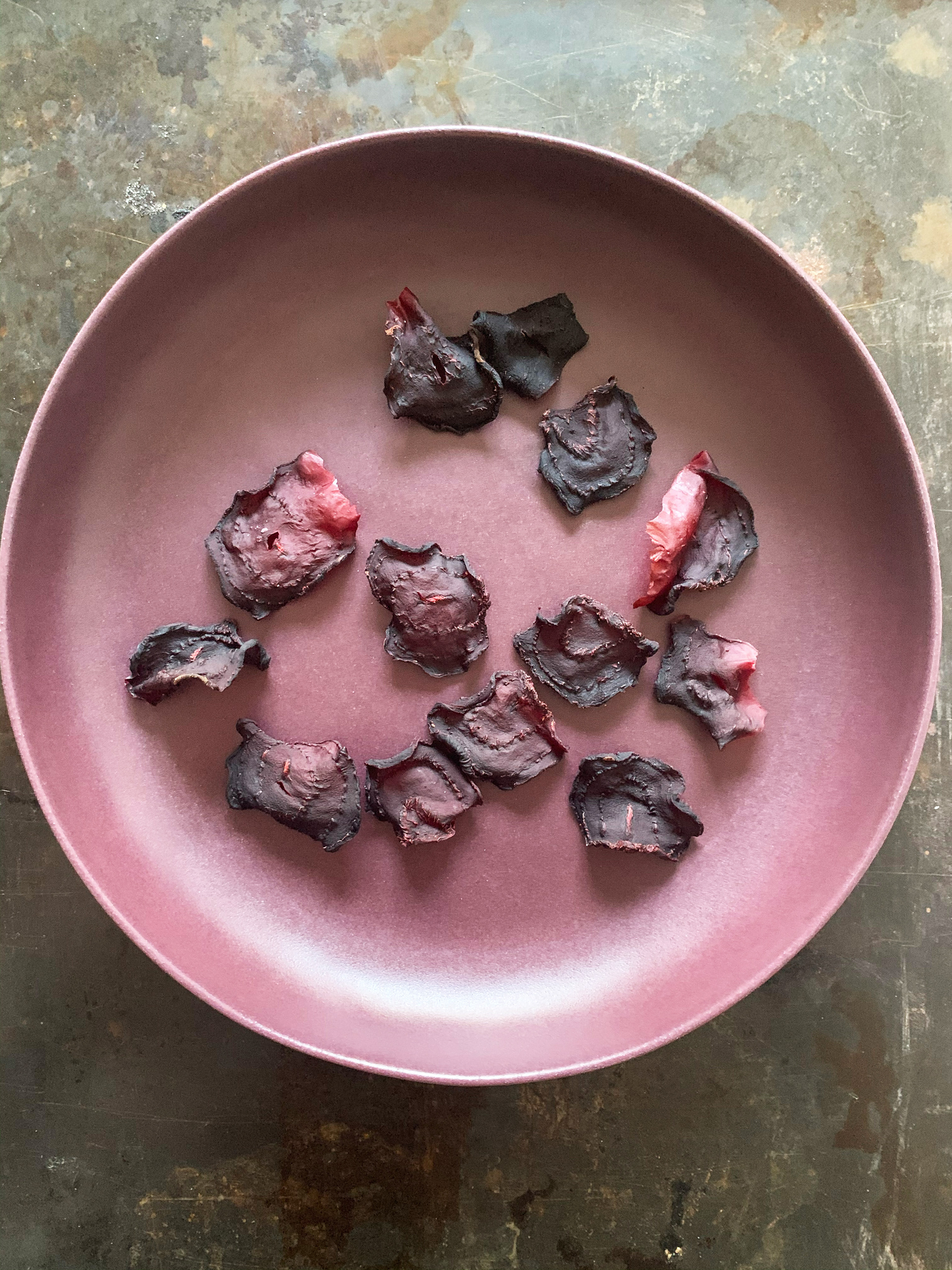 Food-Bildkomposition mit natürlichem Licht und Stilästhetik