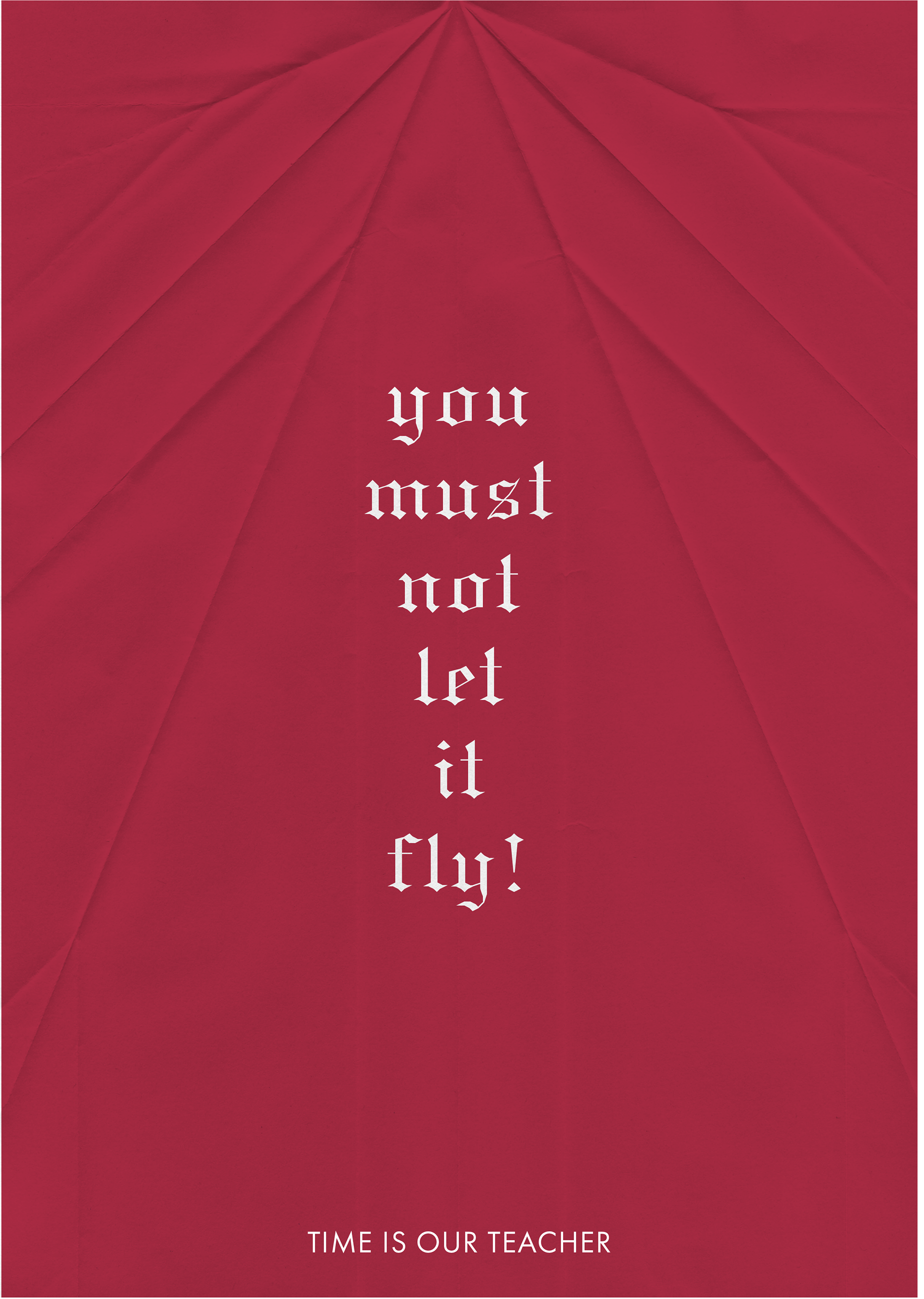 "Paperplane": A satirical critique of authoritarian control over personal freedom. A command forbids letting a sheet of paper "fly," yet the recipient defies this by folding it into a paper plane, symbolizing the right to choose how to spend one’s time.