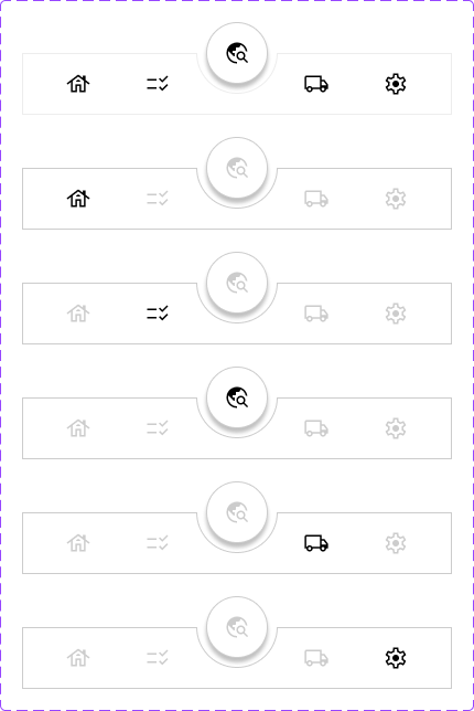 Main navigation menu