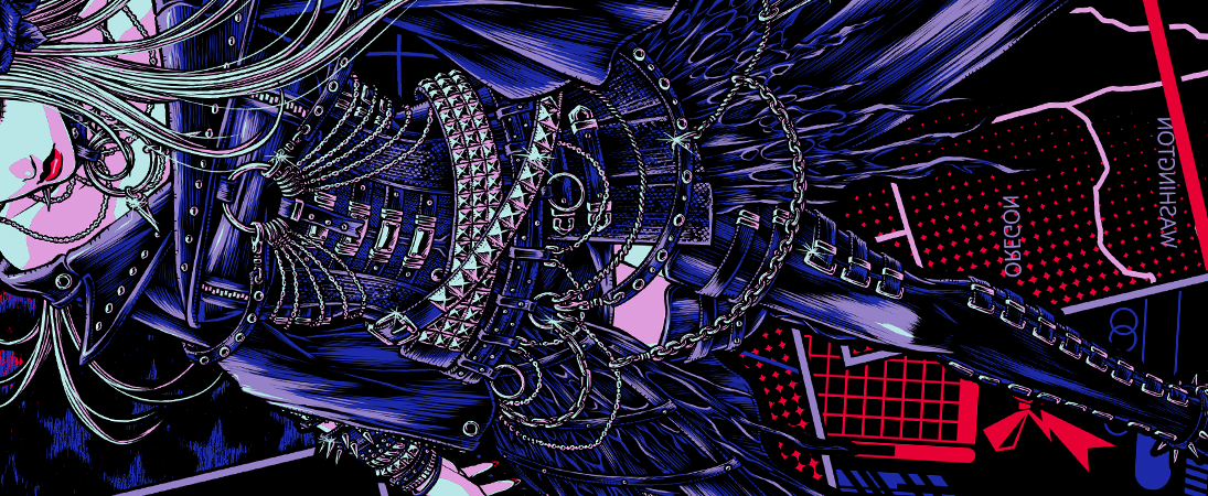 BLACKINK CRAFT -+- ISANA KAGAMI ILLUSTRATIONS - BAND-MAID -2022