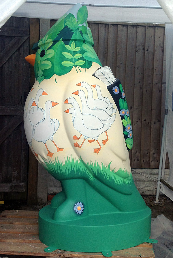 'Goose Fair, Goose Fowl' at home