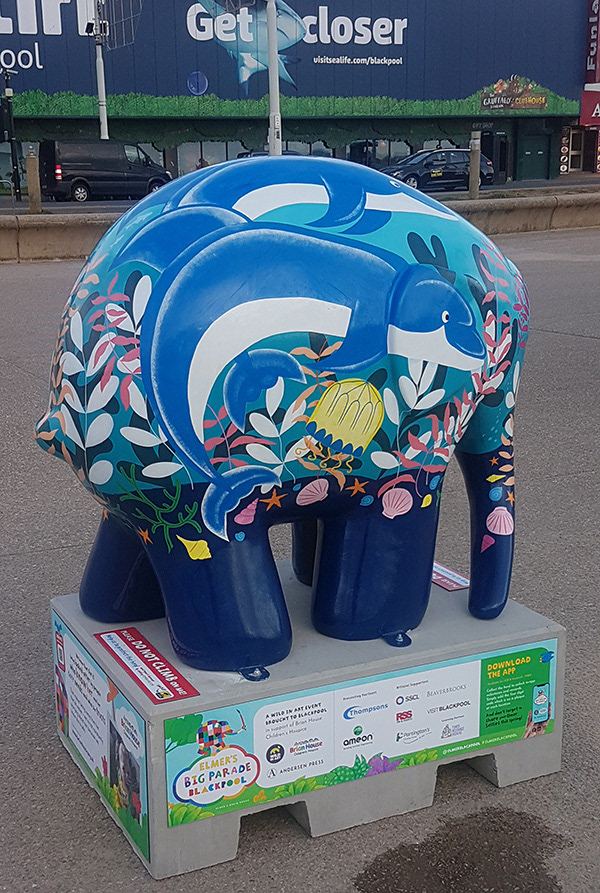 'See Life' situated appropriately enuff outside the Sea Life Centre, Blackpool.