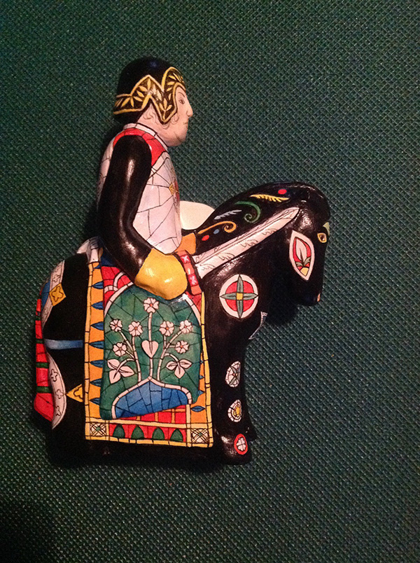 Mini Knight for Lincoln Knights' trail