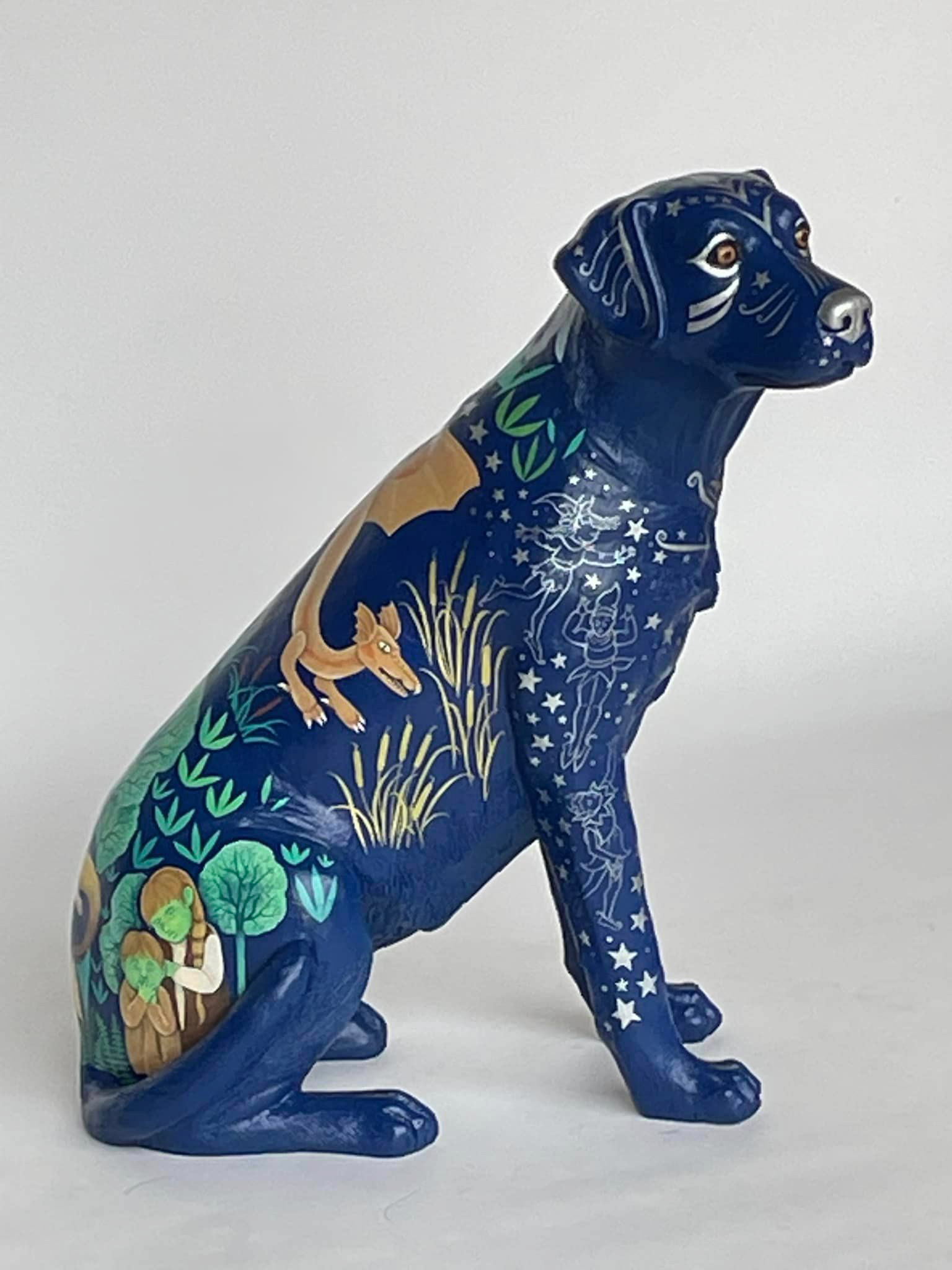 'Labra-lore' ready for auction at the end of the 'Pawsitivity' trail, Suffolk Libraries'