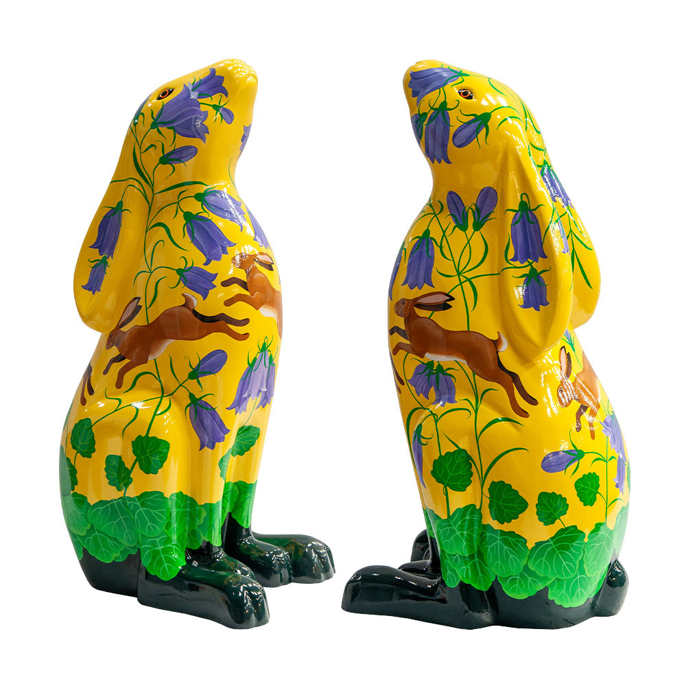The second hare for the 'Hop to It!' Trail; entitled 'Hare Belles'.