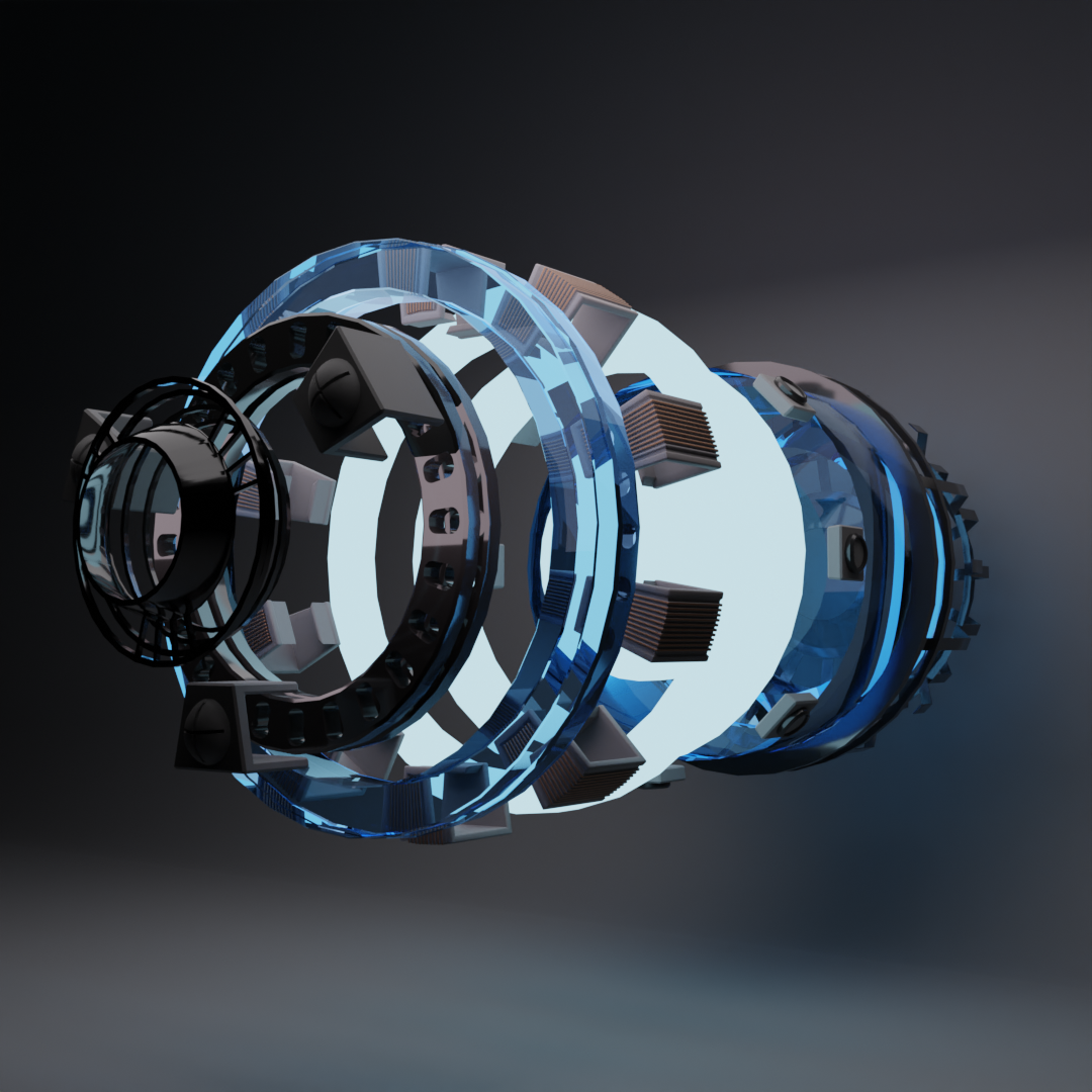 ARC REACTOR EXPLODED VIEW 1
