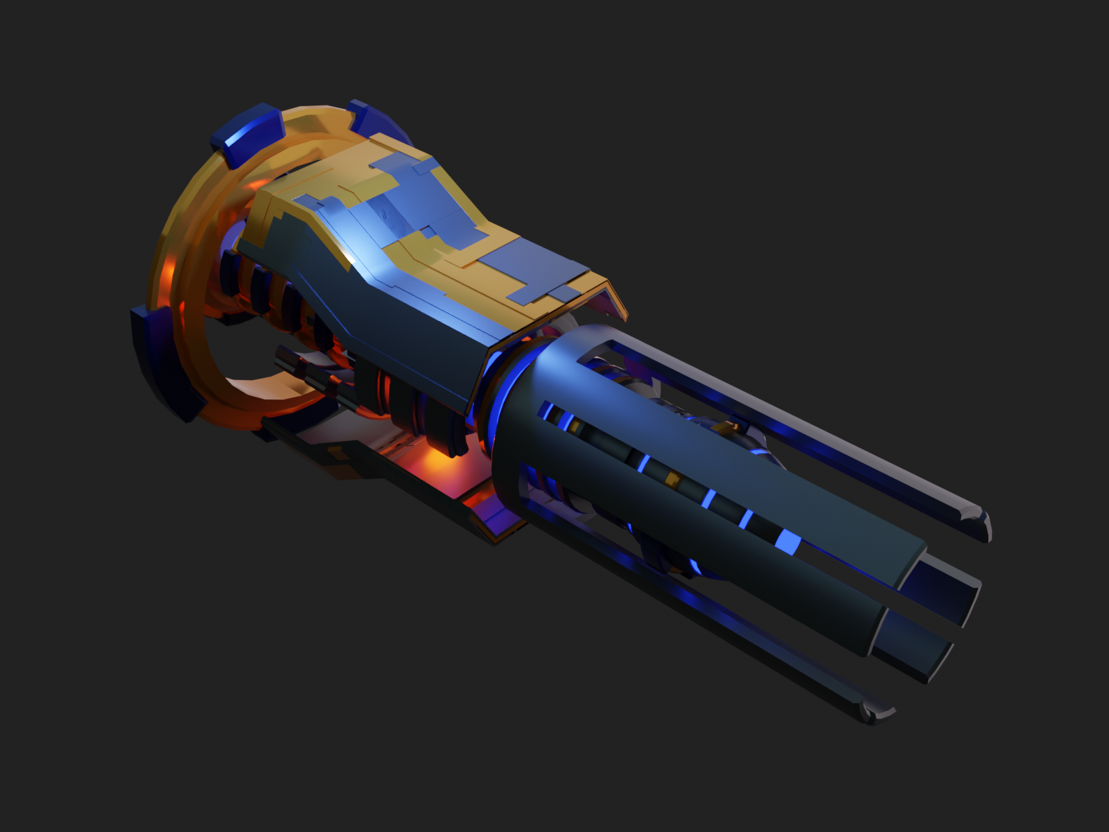 LASER BLASTER INITIAL WORK