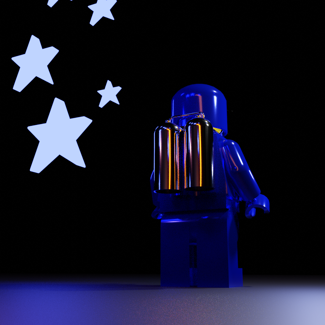 LEGO SPACEMAN REAR