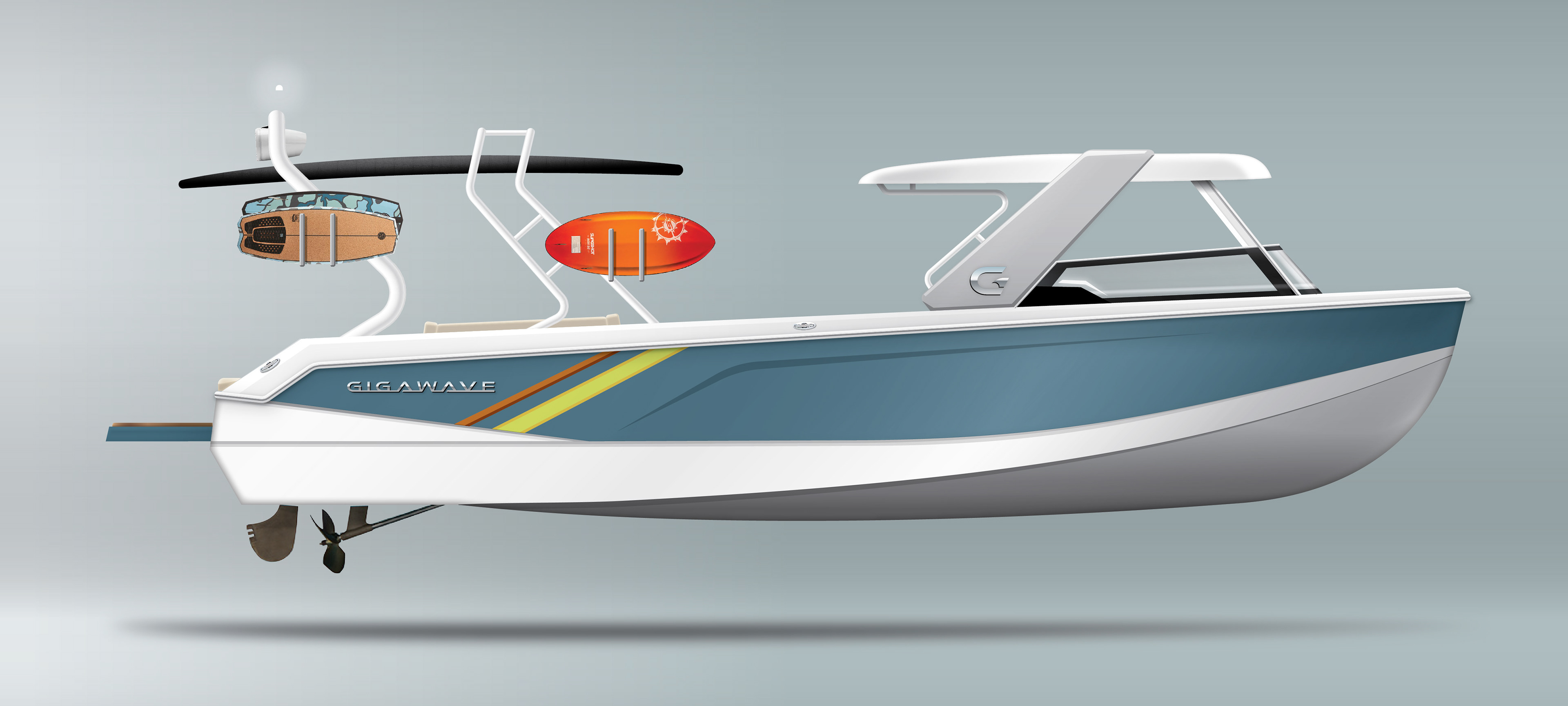 Giga Wave 35 GW-X Profile Concept (Vector Rendering)