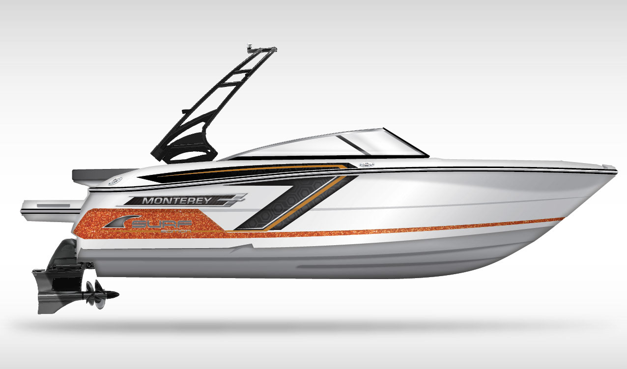 Monterey 218SS Surf w/graphics