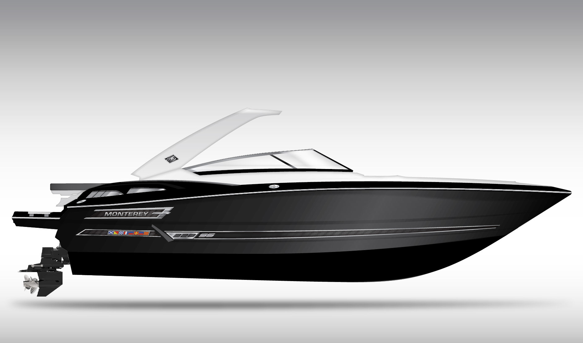Monterey 328SS w/graphics