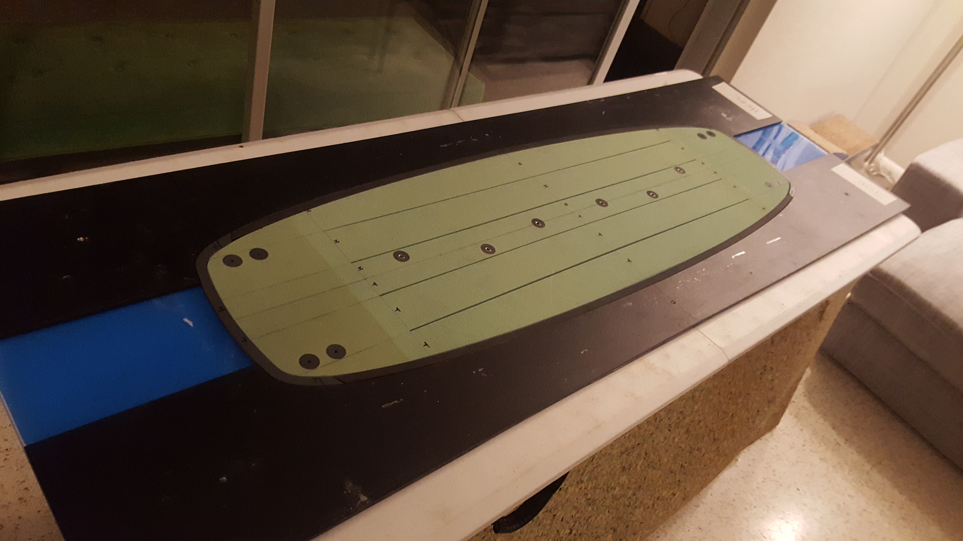 Tooling, Cores, Inserts & Rails (Twintip 001)