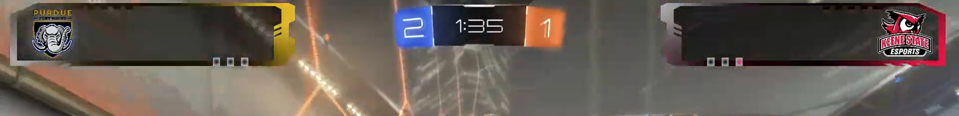 First Rocket League Scoreboard
