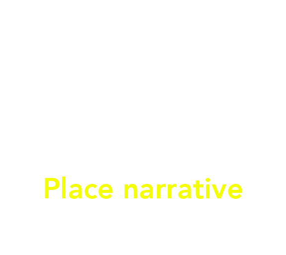 Place narrative, place making strategy, placemaking strategy, place storytelling and bespoke experiences for places and urban developments