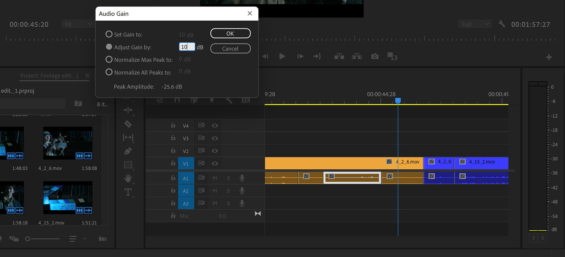 Johnny Clips Audio Gain