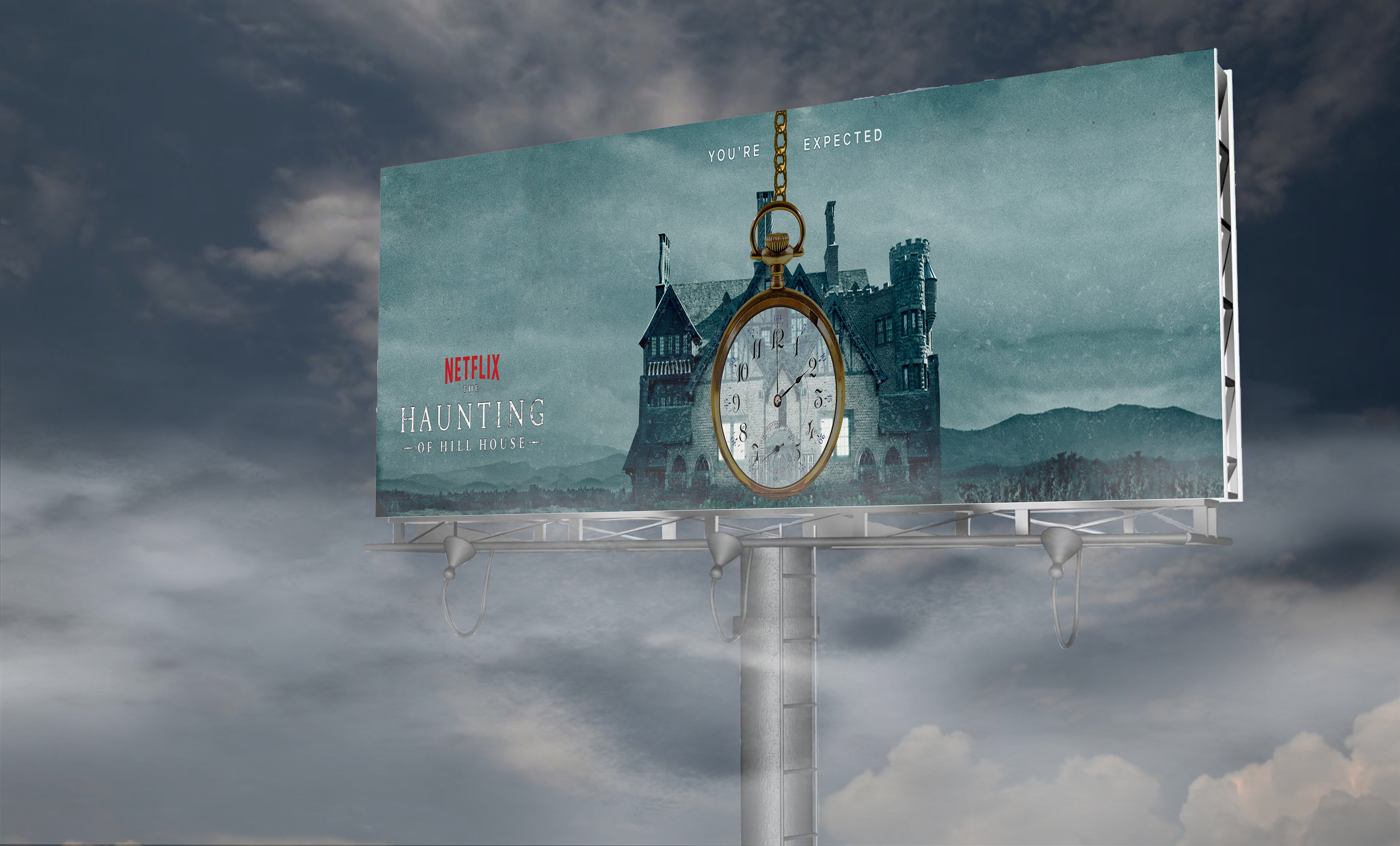 (2018) Photoshop - Tv Show Ad mockup