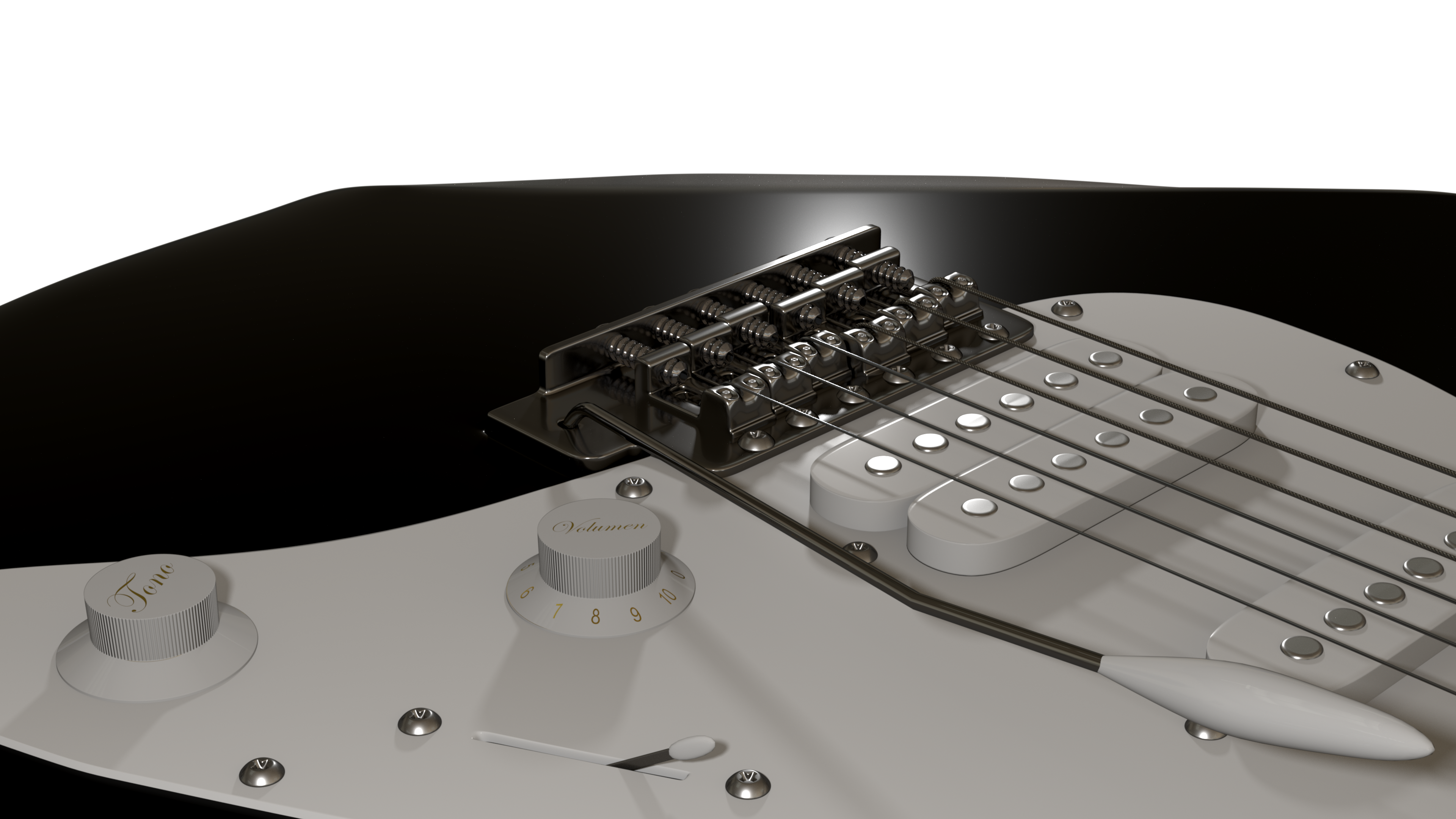 Guitar, close up