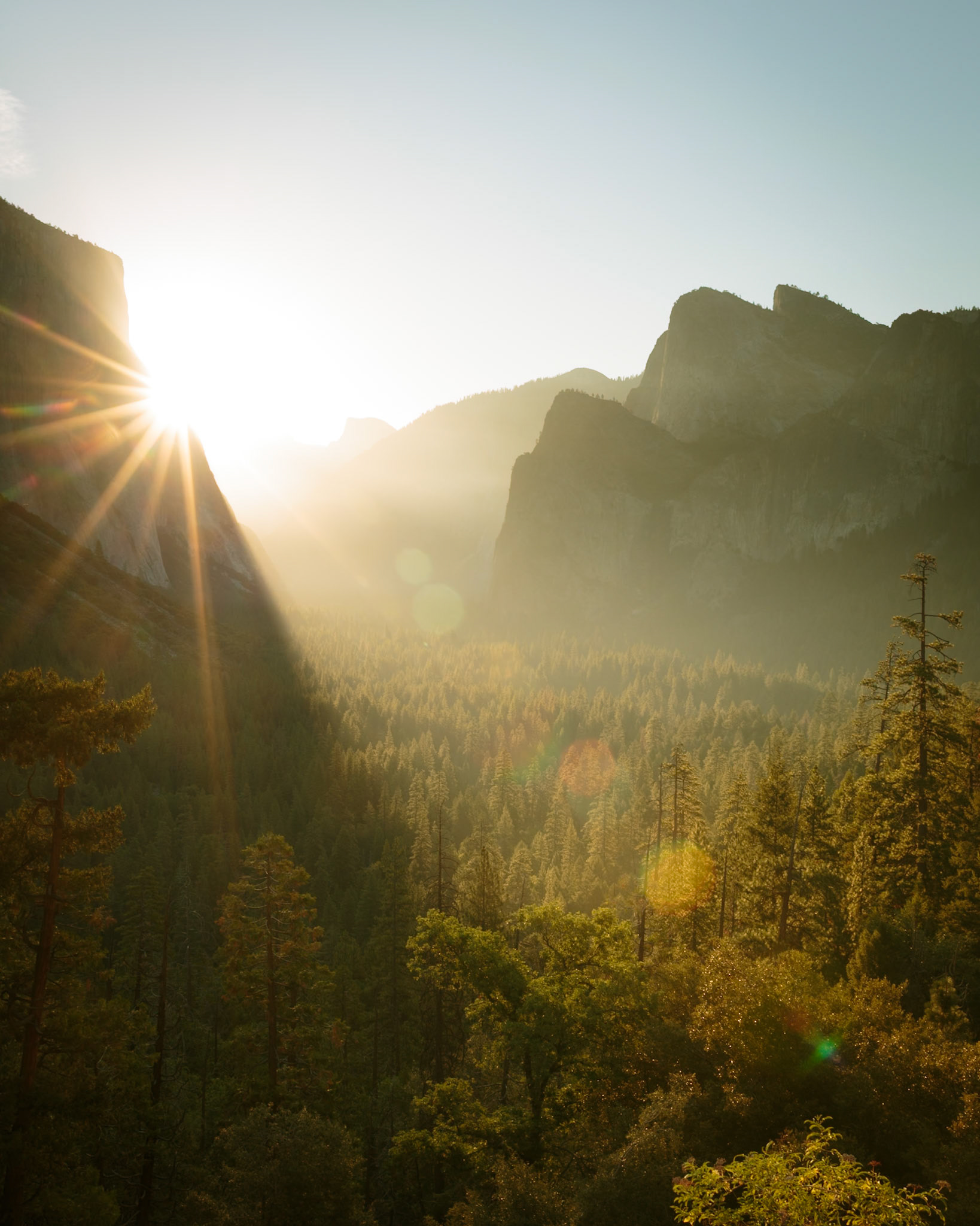 Yosemite Half Dome Sunrise
