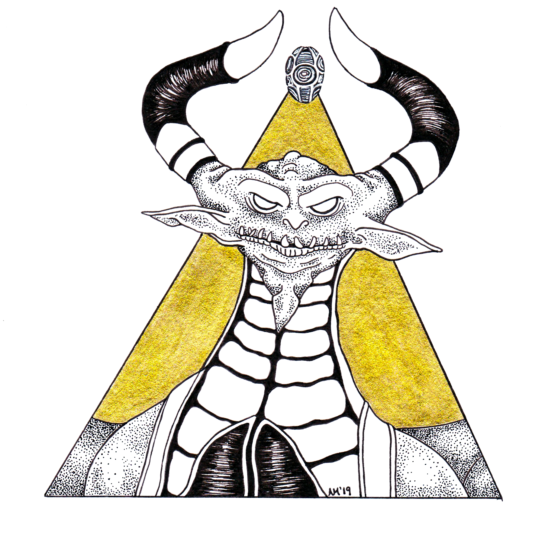 Nicol Bolas - Ink + Metallic 
