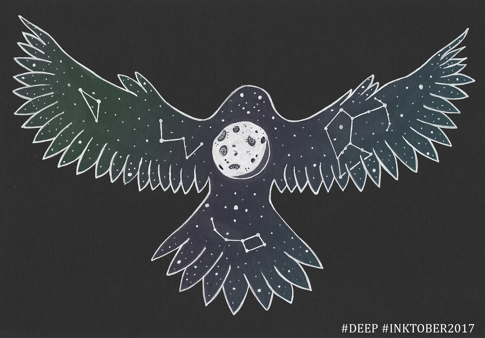 Deep - Paint Marker + Watercolour