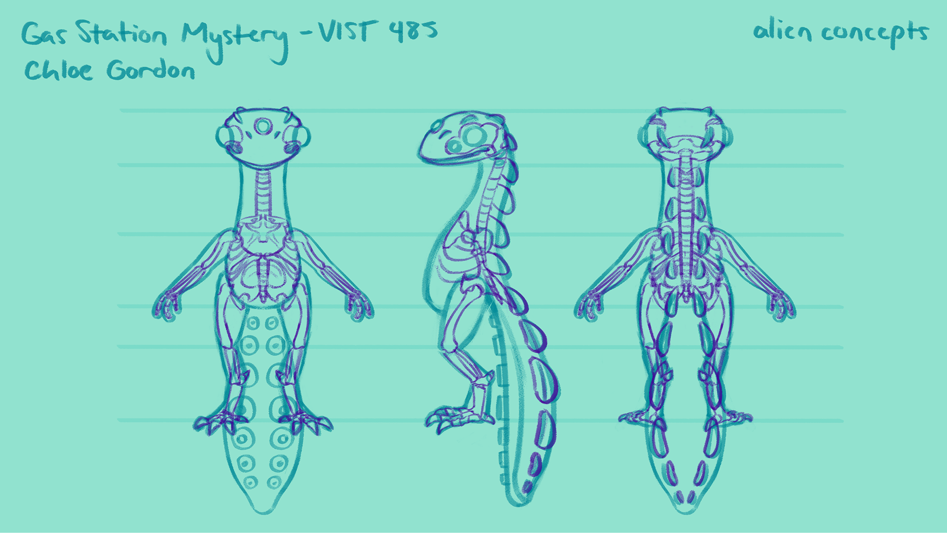 character skeleton