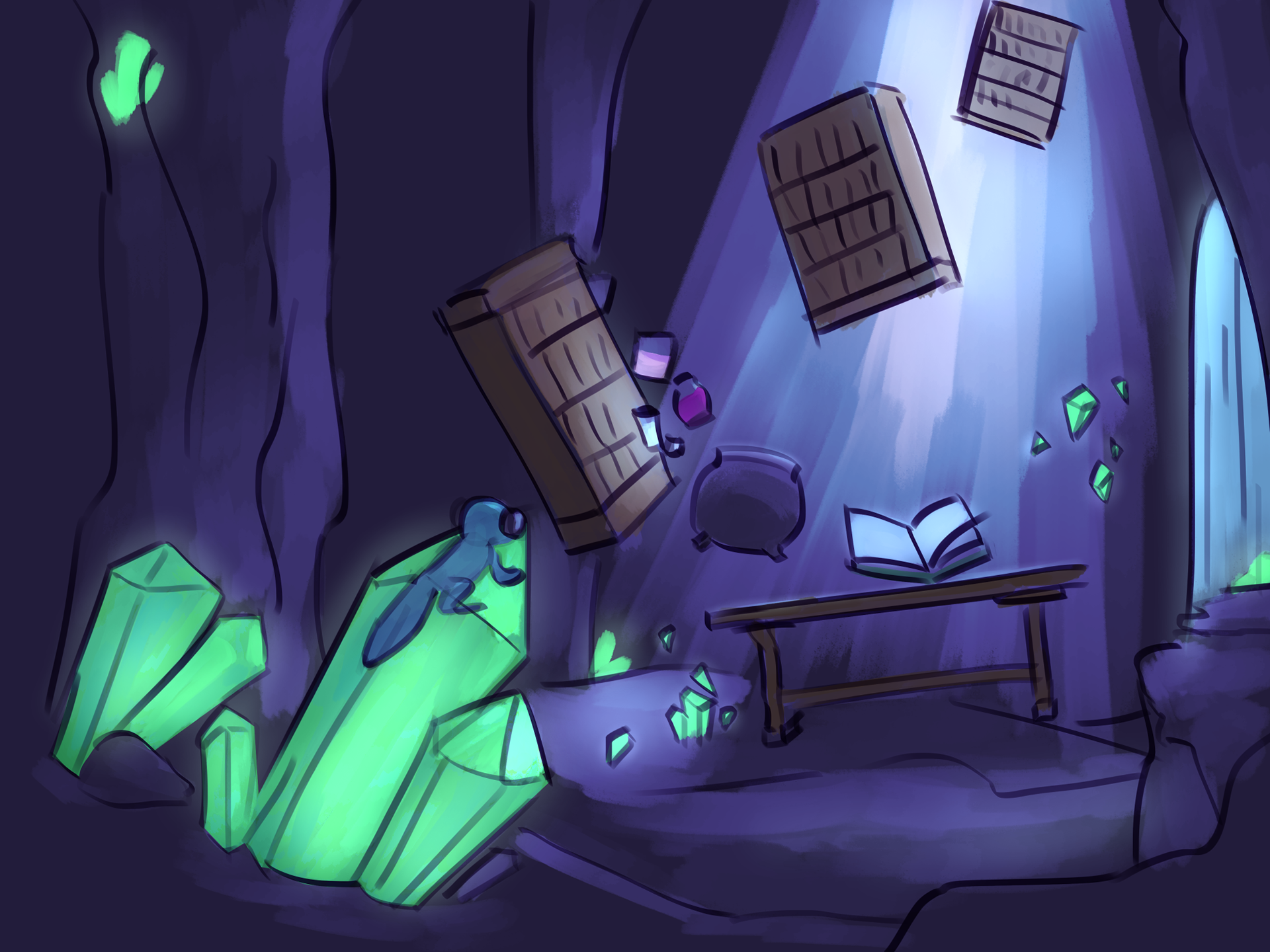 color key second pass, iteration 1