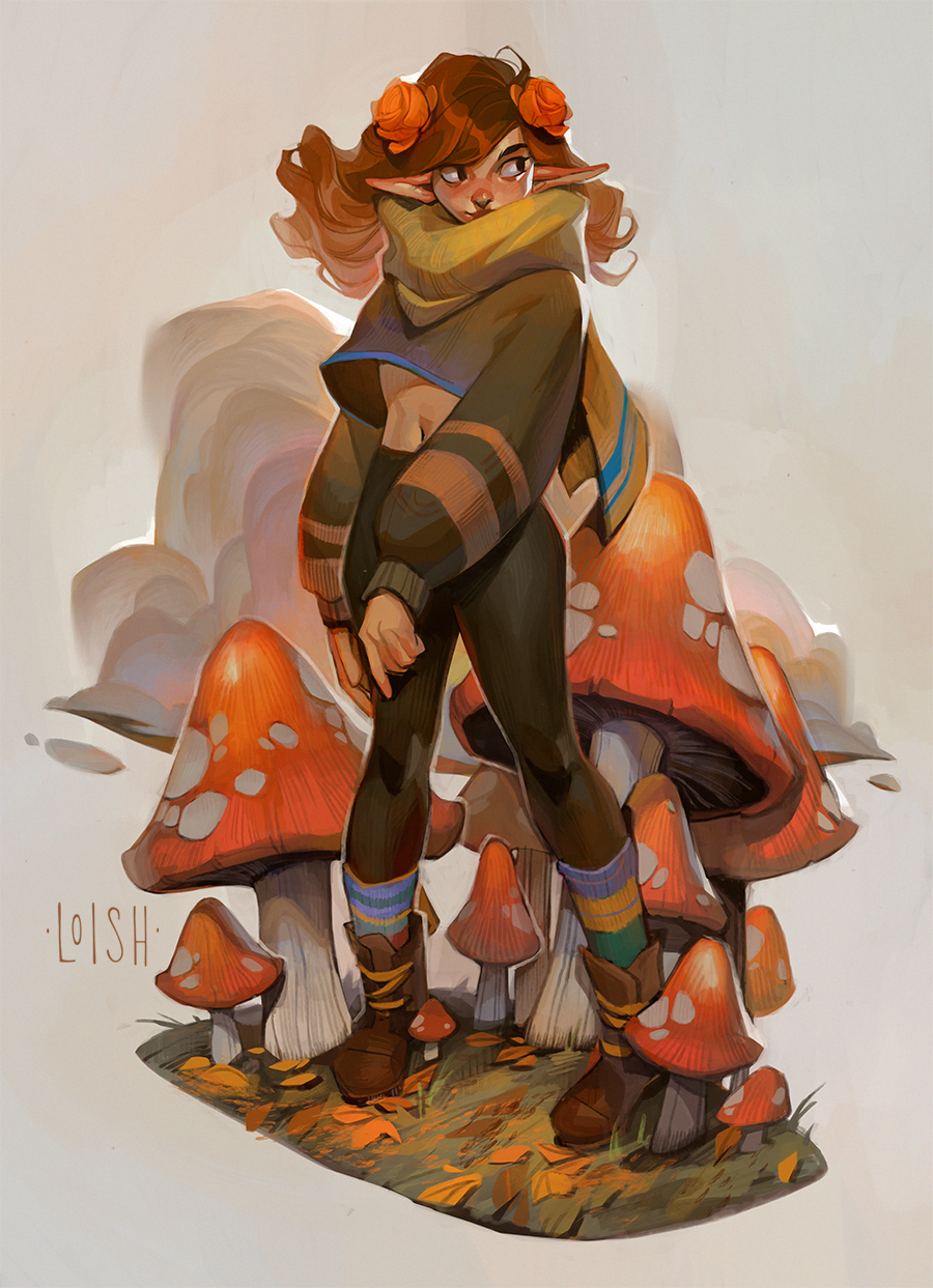 loish - scarf