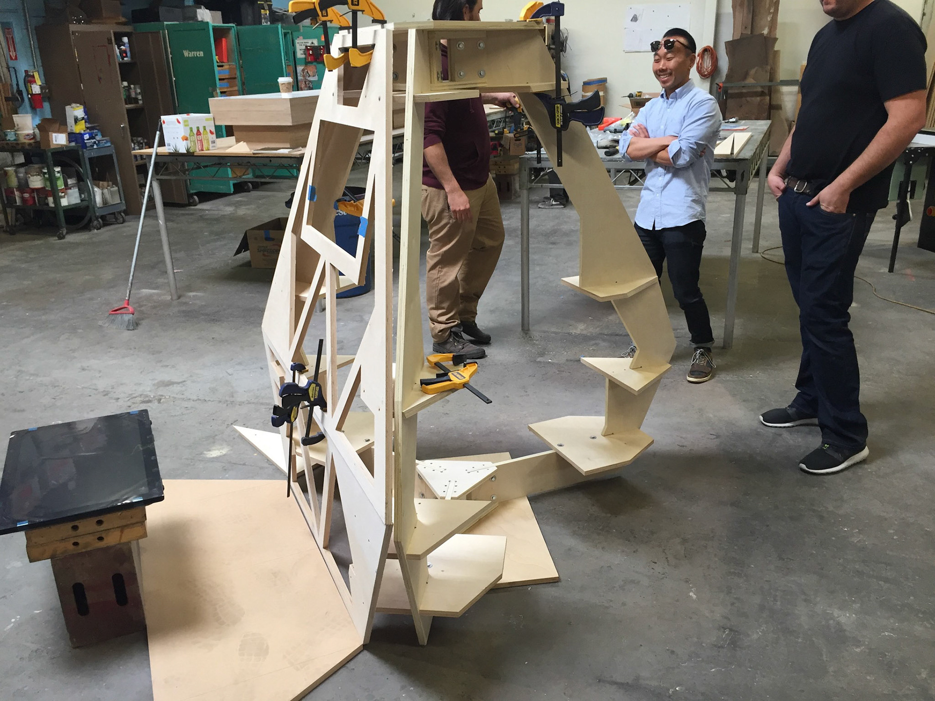 Behind the Scenes: Construction