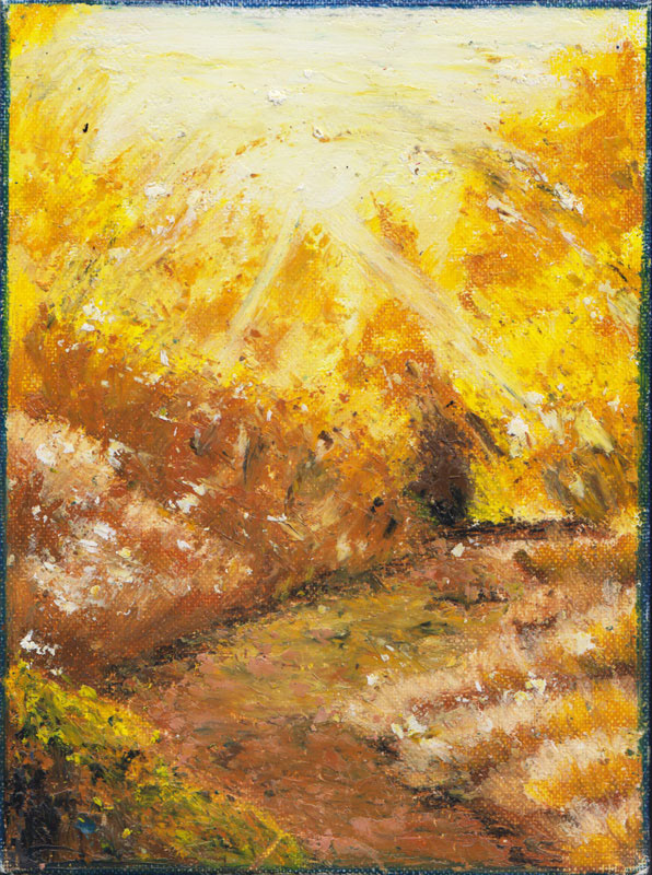 Fall - Ölpastell