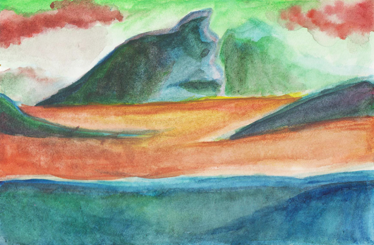Lanscape - Watercolour