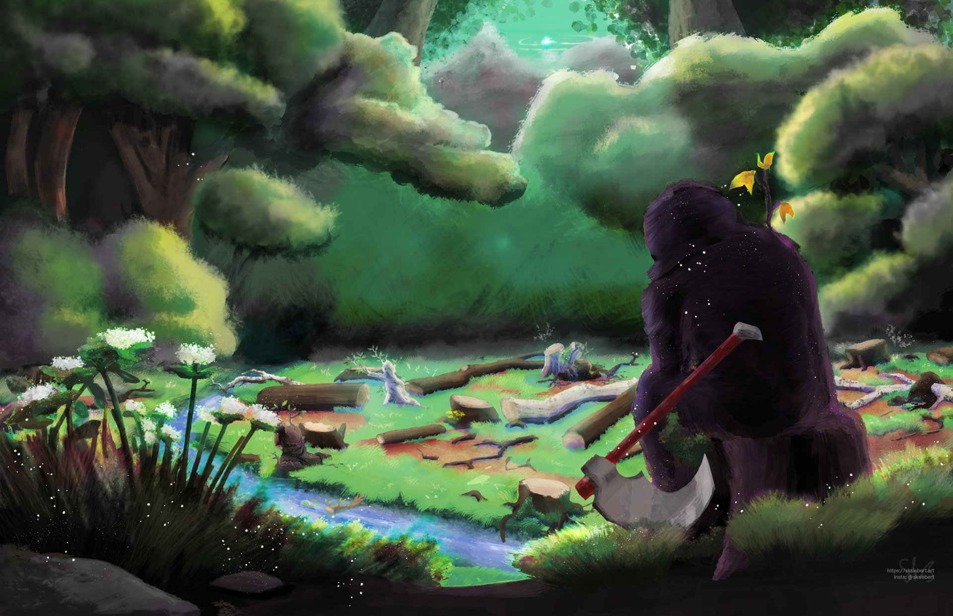 Golden Sun Travel Zine- Kolima Forest