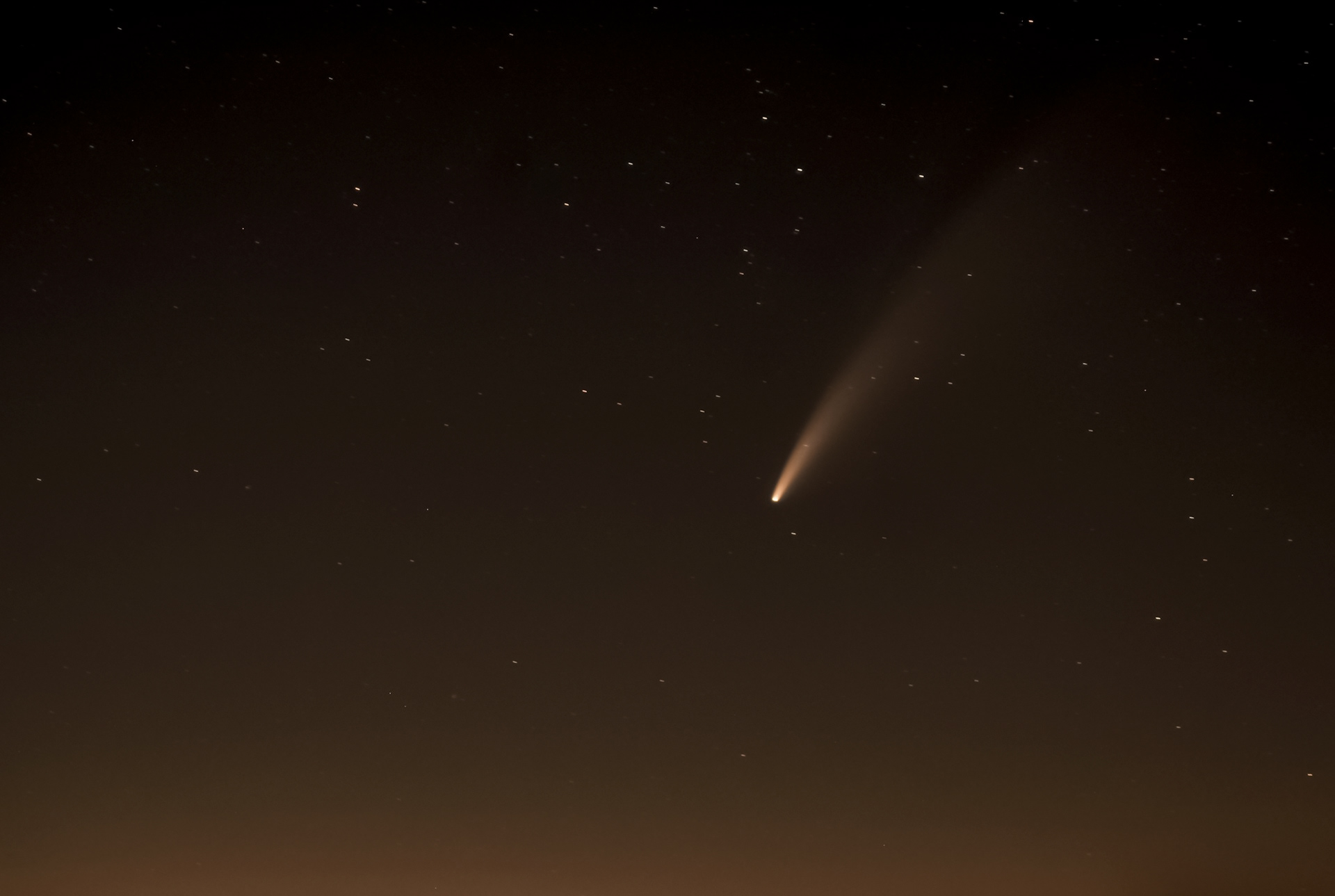 Neowise comet, 2020